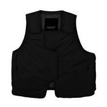 Load image into Gallery viewer, Solid Asymmetric Cotton-Padded Vest
