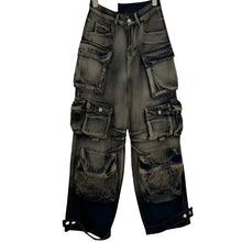 Load image into Gallery viewer, Ash Gradient Multi-Pocket Denim Jeans
