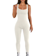 Load image into Gallery viewer, Long Sleeve Solid Jumpsuit
