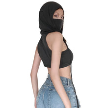 Load image into Gallery viewer, Sleeveless Hooded Mask Top
