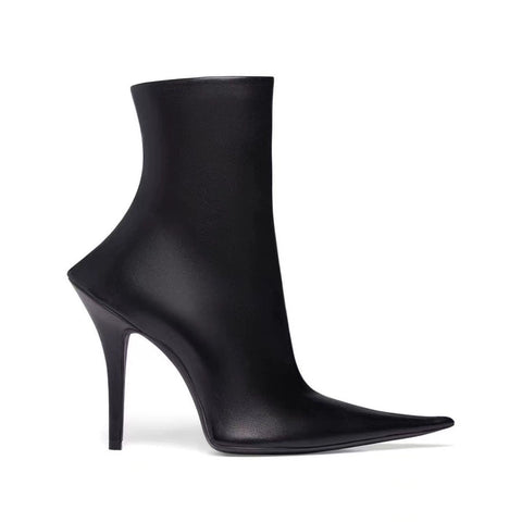 Stiletto Zipper Boots-Modern Baby Las Vegas