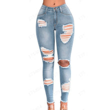 Load image into Gallery viewer, Ripped Hole Denim Jeans | Modern Baby Las Vegas
