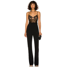 Load image into Gallery viewer, Patch Lace Jumpsuit
