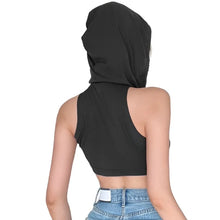 Load image into Gallery viewer, Sleeveless Hooded Mask Top
