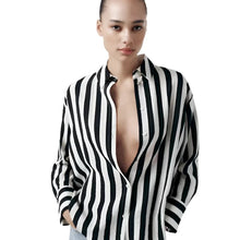 Load image into Gallery viewer, Striped Blouse
