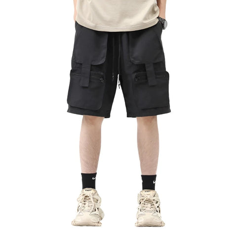 Multi-Pocket Strap Cargo Pants-Modern Baby Las Vegas