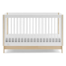 Load image into Gallery viewer, Two Color Wood 4-In-1 Convertible Crib
