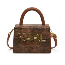 Load image into Gallery viewer, Gold Letter Handbag
