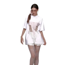 Load image into Gallery viewer, Lace Hollow Out Figure T-Shirt
