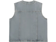 Load image into Gallery viewer, Patch Pocket Denim Vest
