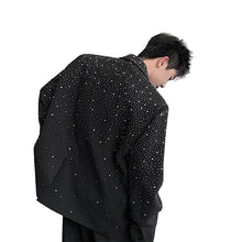 Load image into Gallery viewer, Ombre Crystal Speckled Blazer Jacket
