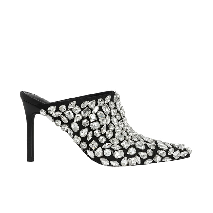 Luxury Crystal Mule Sandals-Modern Baby Las Vegas