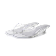 Load image into Gallery viewer, Jelly Kitten Heel Sandals
