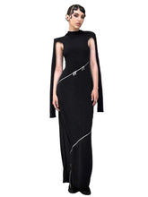 Load image into Gallery viewer, Hollow Out Zipper Dress
