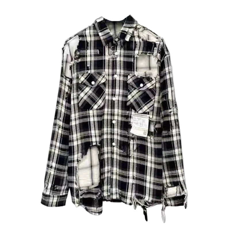 Distressed Patch Top