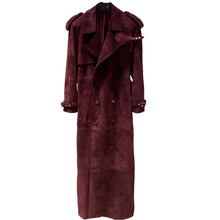 Load image into Gallery viewer, Long Suede Coat-Modern Baby Las Vegas
