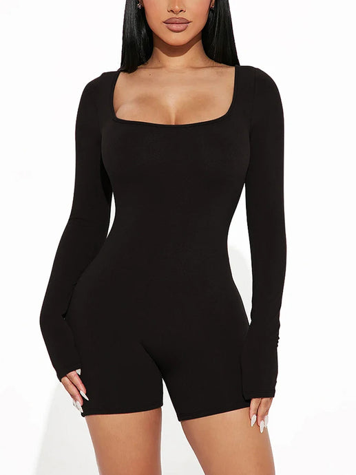 Square Neck Jumpsuit-Modern Baby Las Vegas