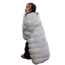Load image into Gallery viewer, Long Ribbed Fur Coat
