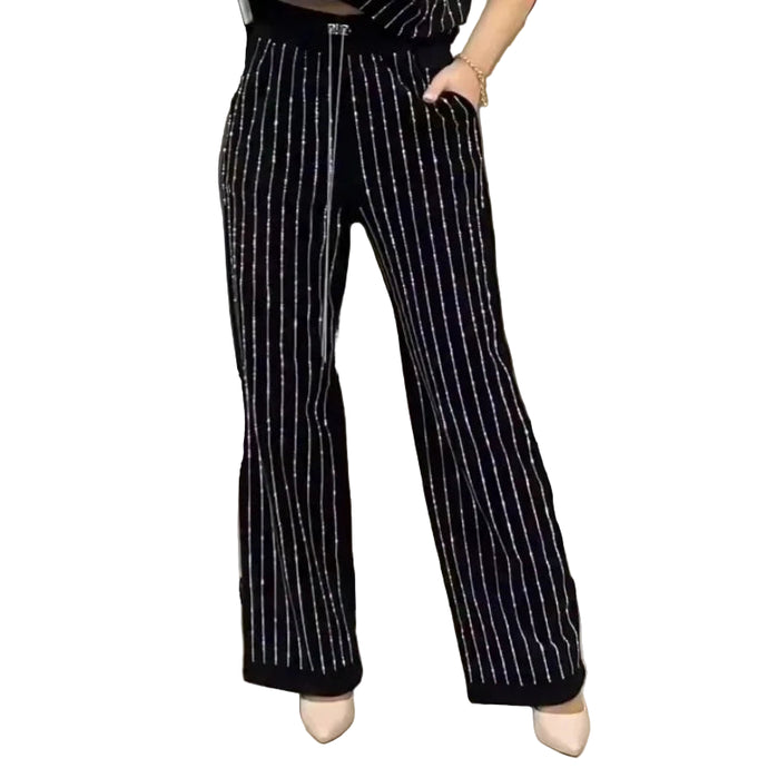 Crystal Pin-Striped Set | Modern Baby Las Vegas