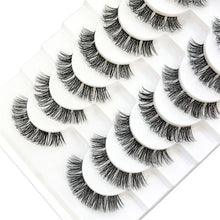 Load image into Gallery viewer, 10 Pair 3D Faux Mink Eyelash Set
