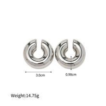 Load image into Gallery viewer, Chunky Metal Earring Set

