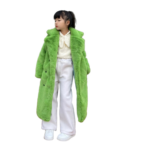 Neon Fur Coat