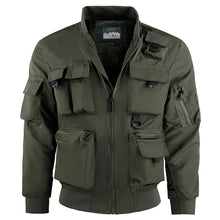 Load image into Gallery viewer, Multi-Pocket Bomber Jacket
