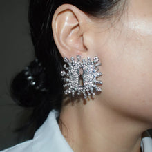 Load image into Gallery viewer, Crystal Keyhole Earrings
