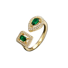 Load image into Gallery viewer, Geometric Shaped Cuff  Ring

