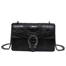 Load image into Gallery viewer, Luxury Snake Print Crossbody Bag
