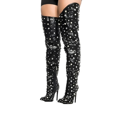 Full Crystal Boots-Modern Baby Las Vegas