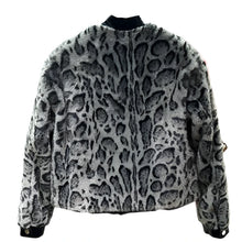 Load image into Gallery viewer, Leopard Fur Print Zipper Jacket
