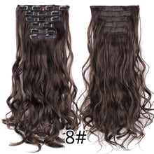 Load image into Gallery viewer, 6 Piece Synthetic Clip-In Hair Extensions
