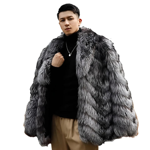 Ribbed Fur Coat-Modern Baby Las Vegas
