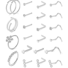 Load image into Gallery viewer, Nose Piercing Jewelry Set
