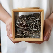 Load image into Gallery viewer, Large Capacity Bamboo Storage Container
