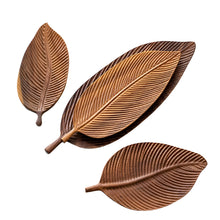 Load image into Gallery viewer, Wooden Leaf Tray
