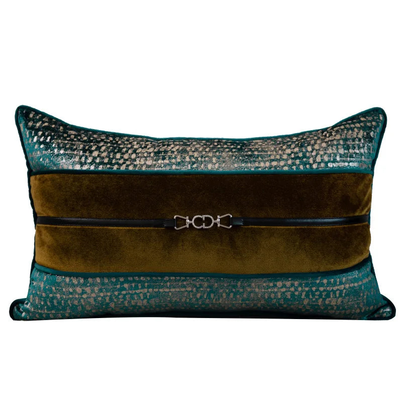 Modern Luxury Distressed Pillow Case