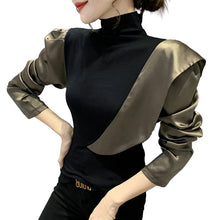 Load image into Gallery viewer, Ruffle Sleeve Patch Top
