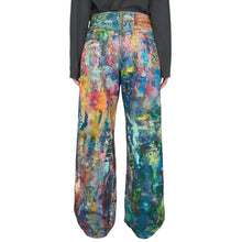 Load image into Gallery viewer, Colorful Painted Graffiti Denim Jeans
