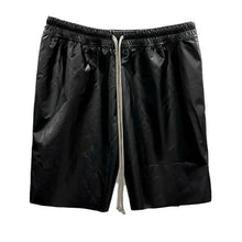 Load image into Gallery viewer, Leather Drawstring Shorts
