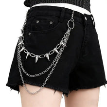 Load image into Gallery viewer, Punk Rock Metal Waist Chain
