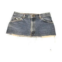 Load image into Gallery viewer, Number 8 Patch Denim Skirt

