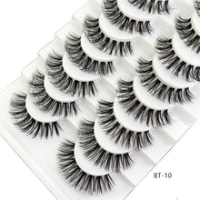 Load image into Gallery viewer, 10 Pair 3D Faux Mink Eyelash Set
