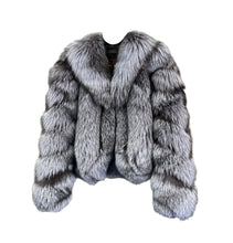 Load image into Gallery viewer, Luxury Ribbed Fur Jacket
