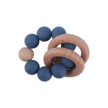 Load image into Gallery viewer, Round Wood Silicone Beaded Toy
