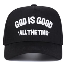 Load image into Gallery viewer, GOD IS GOOD Embroidered Baseball Cap
