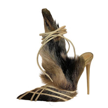Load image into Gallery viewer, Strap Fur Mules
