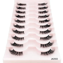 Load image into Gallery viewer, 10 Pair 3D Faux Mink Eyelash Set
