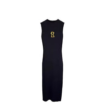 Load image into Gallery viewer, Gold Keyhole Dress
